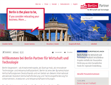 Tablet Screenshot of berlin-partner.de
